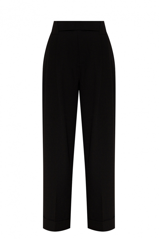 Ganni Pleat-front trousers